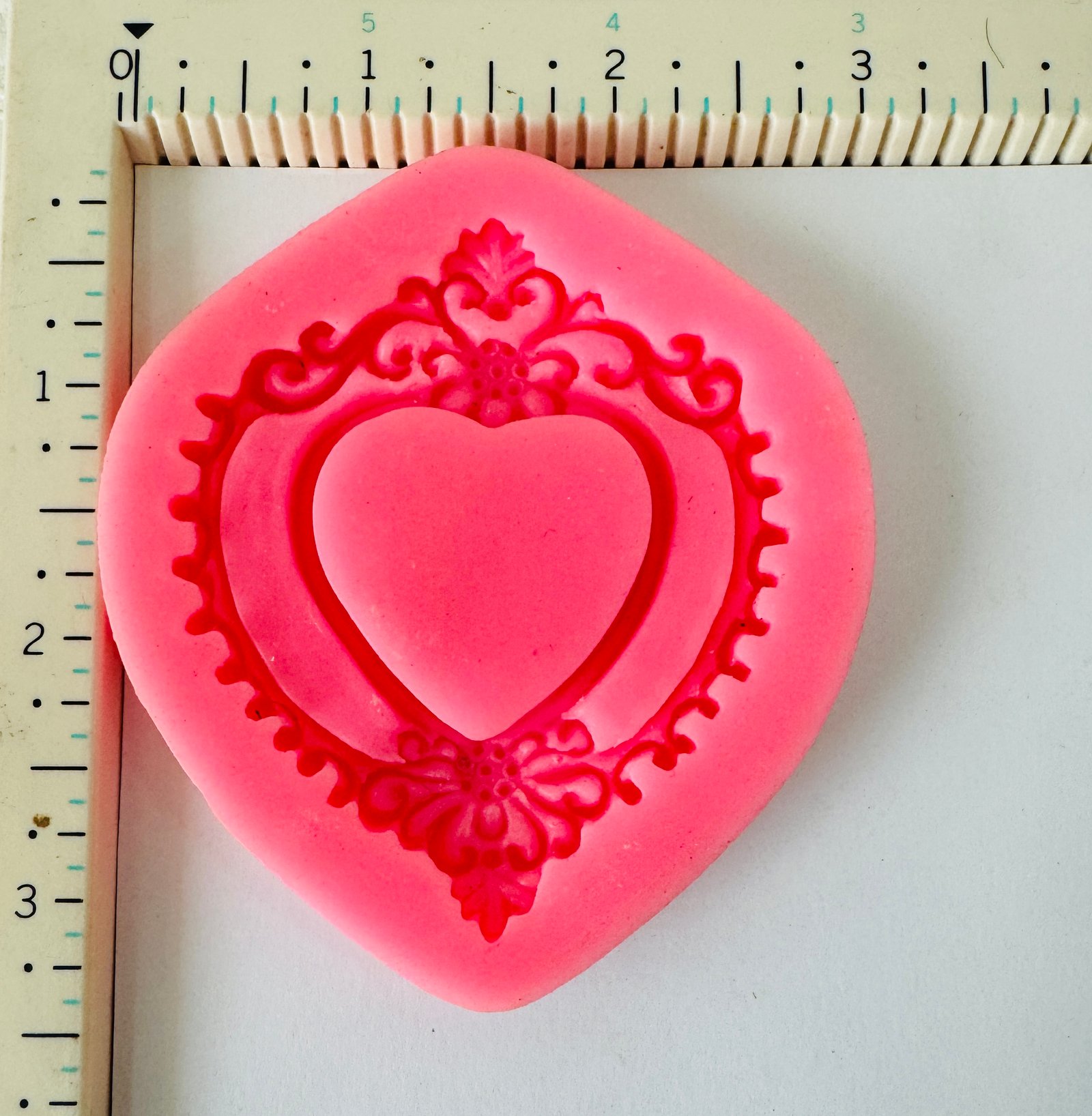 Heart Frame Silicone Mould
