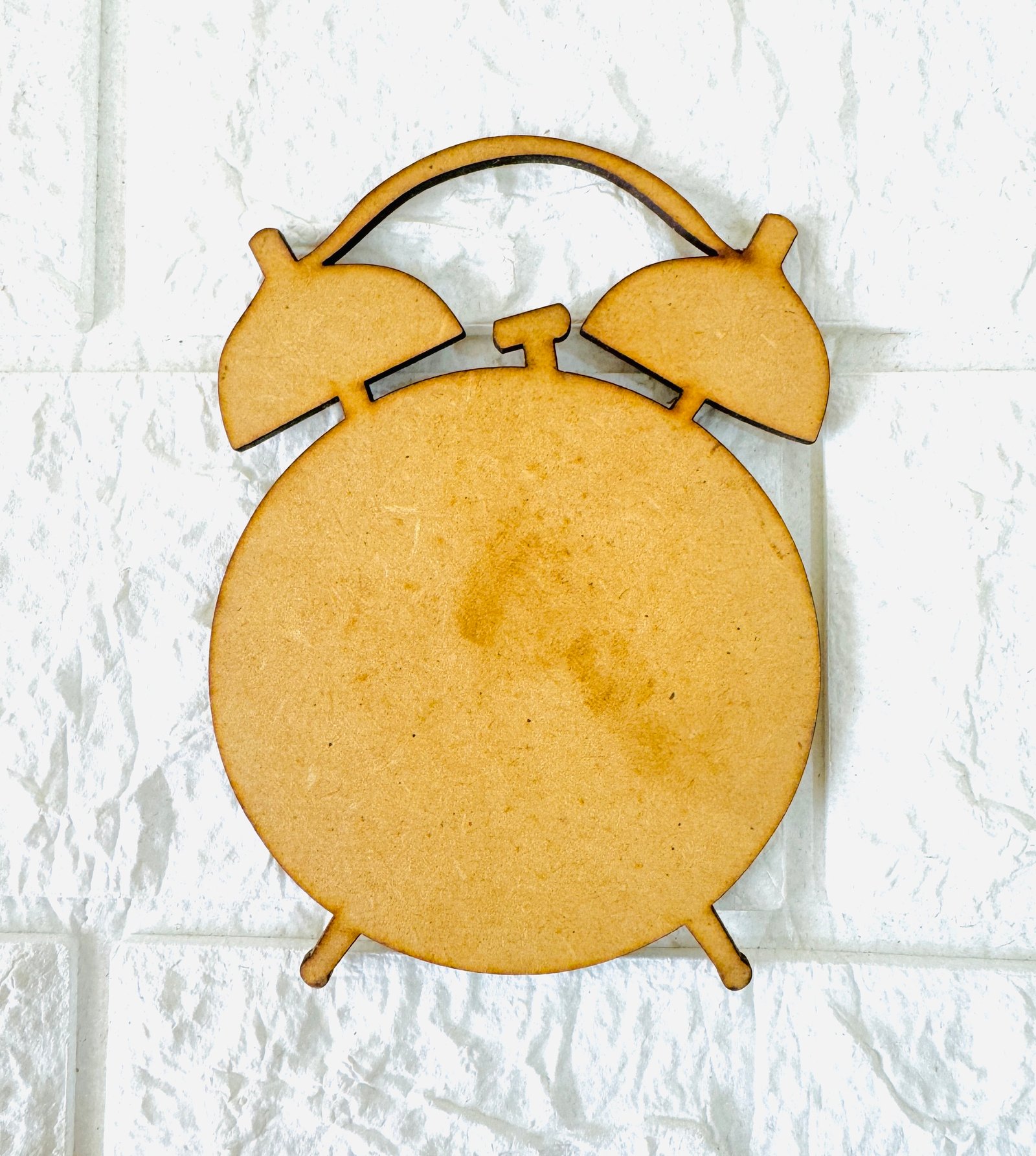 Clock shape fridge magnet base